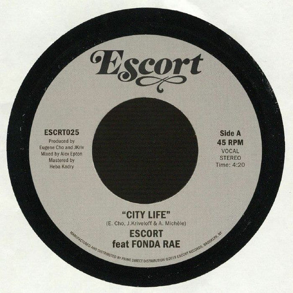 Escort – City Life / Fantasy - Escort Records – ESCRT025