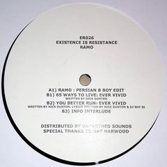 Persian, Ever Vivid – Ramo Existence Is Resistance – ER026