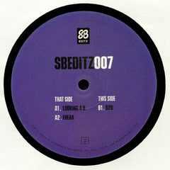 SlothBoogie – SBEDITZ007 - SlothBoogie Editz – SBEDITZ007