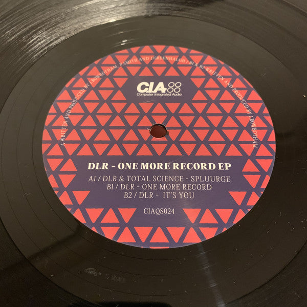 DLR - One More Record EP - C.I.A. – CIAQS024