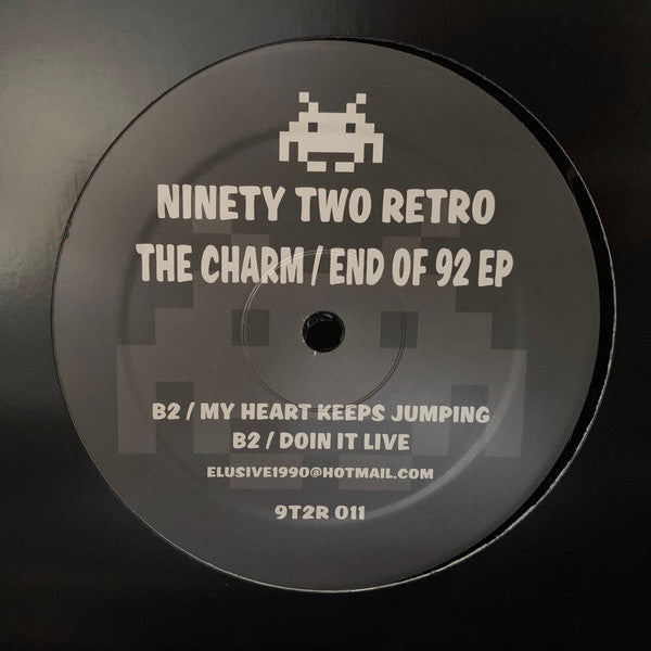 The Charm – End Of 92 EP - 7th Storey Recollective – 7SPR12002, Ninety Two Retro – 9T2R011