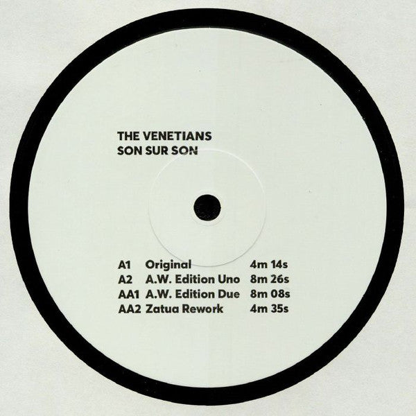 The Venetians – Son Sur Son - White White – WWL001