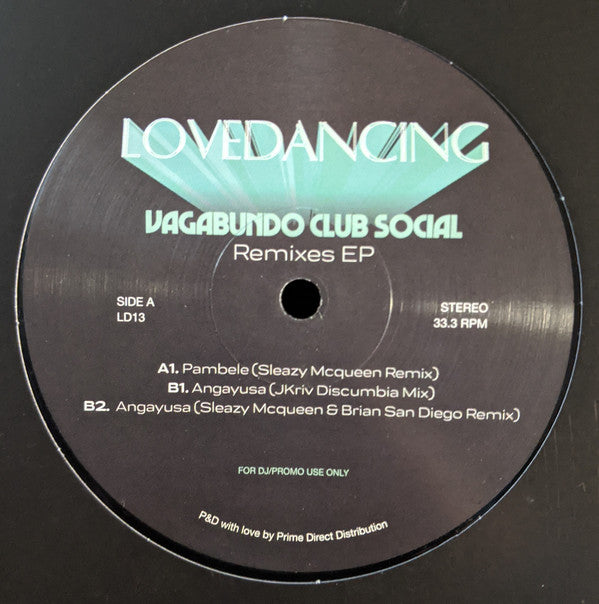 Vagabundo Club Social – Remixes EP - Lovedancing – LD13