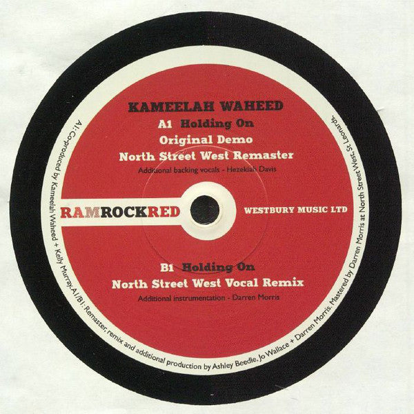 Kameelah Waheed – Holding On Ramrock Red – RRR011