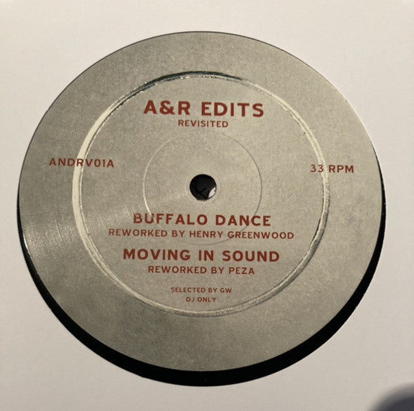 Various – A&R Edits Revisited A&R Edits – ANDRV01