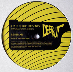 Lenzman + Treez – Lose You / Bear Trap CIA Deep Kut – CIADK016