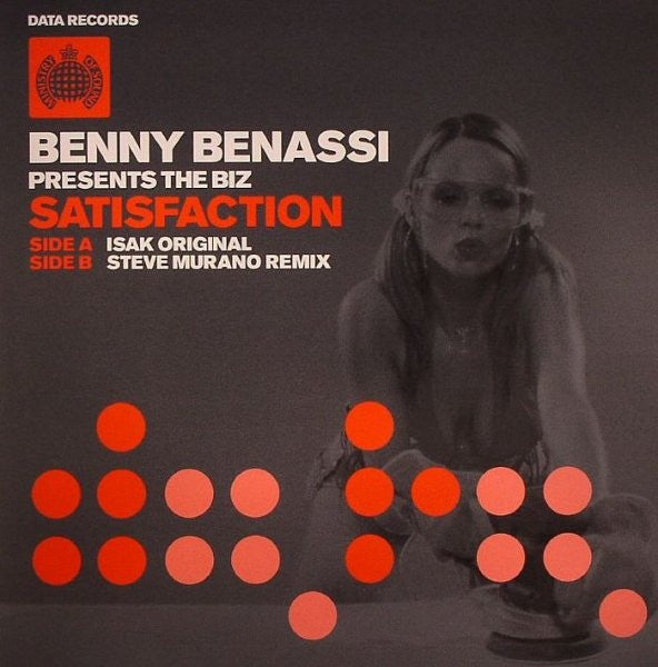 Benny Benassi Presents The Biz - Satisfaction 12" DATA58T Data Records