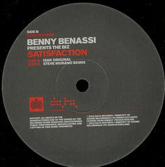 Benny Benassi Presents The Biz - Satisfaction 12" DATA58T Data Records