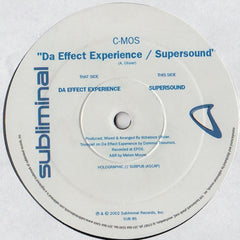 C-Mos - Da Effect Experience 12" SUB85 Subliminal