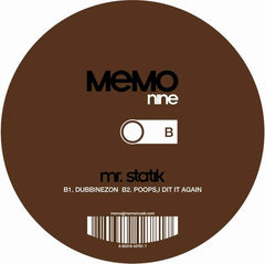 Mr Statik - The Business Of Getting Down 12" MEMO nine