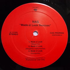 Nas ‎– Made U Look Remixes - Columbia ‎– CAS PROR002