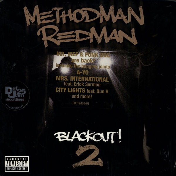 Method Man & Redman - Blackout! 2 B001240001 Def Jam Recordings