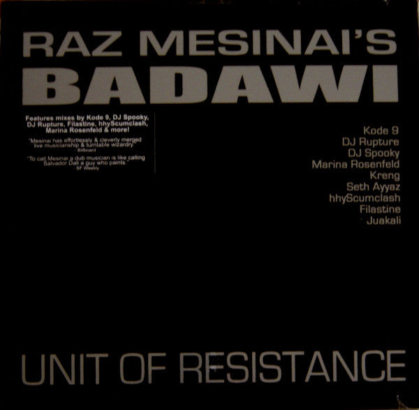 Raz Mesinai's Badawi - Unit Of Resistance ROIR – RUSLP 8307