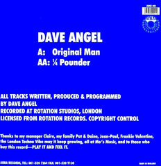 Dave Angel - Original Man - Aura Surround Sounds AUSS001