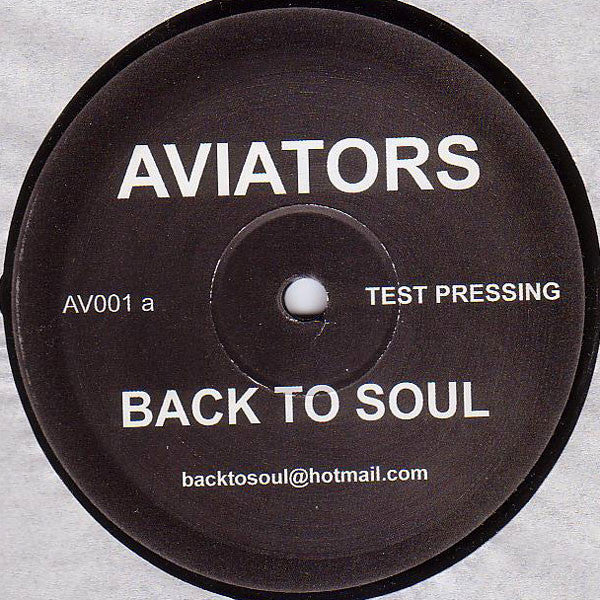 Aviators – Back To Soul / Just For Funk Aviators – AV001