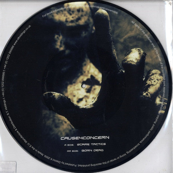 Cause4Concern - Scare Tactics / Born Dead - C4CUKPD002 Cause 4 Concern