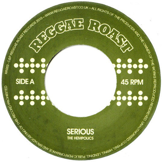 The Hempolics – Serious Reggae Roast – RR003