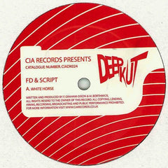 FD, Script, FD, Keza - White Horse / Cougars 12" CIADK024 CIA Deep Kut