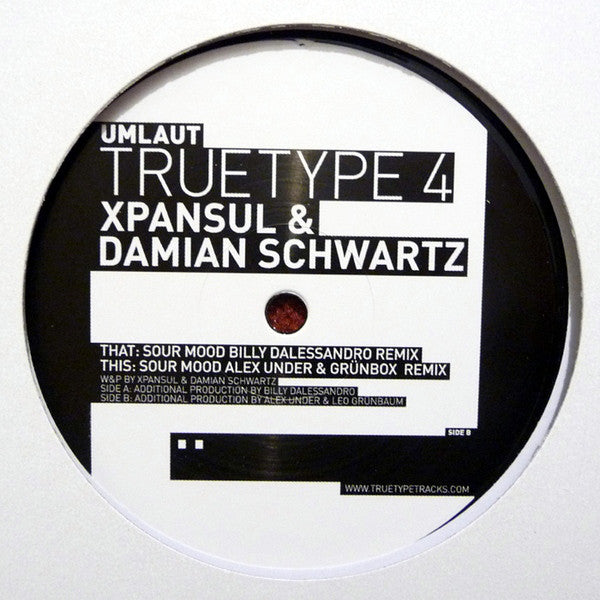 Xpansul & Damian Schwartz - Umlaut Truetype Tracks – TRUETYPE 4