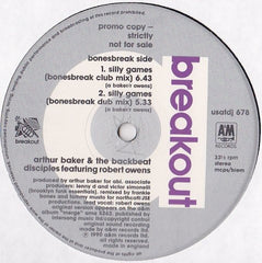 Arthur Baker And The Backbeat Disciples - Silly Games 12" USATDJ678 Breakout