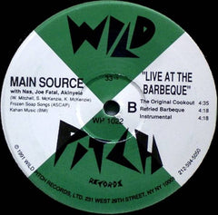 Main Source - Just Hangin' Out / Live At The Barbecue WP1022 Wild Pitch Records