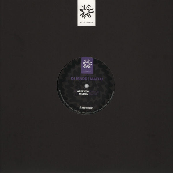DJ Madd / Matt U - ARPZ3000 / Hidden 12" Subway SUBWAY 015.5