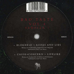 Blokhe4d - Bad Taste Vol.4 (Sampler 1) 12" BT012S1 Bad Taste Recordings