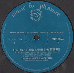 Nicolai Malko, Philharmonia - 1812 And Other Famous Overtures MFP2034 Music For Pleasure