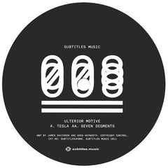 Ulterior Motive - Tesla 12" SUBTITLESUK008 Subtitles