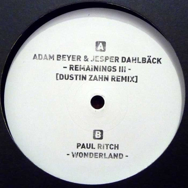 Adam Beyer & Jesper Dahlback / Paul Ritch – Untitled - Drumcode – DCLTD01