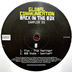 Global Communication – Back In The Box (Sampler 03) - Back In The Box – BITBLP05C