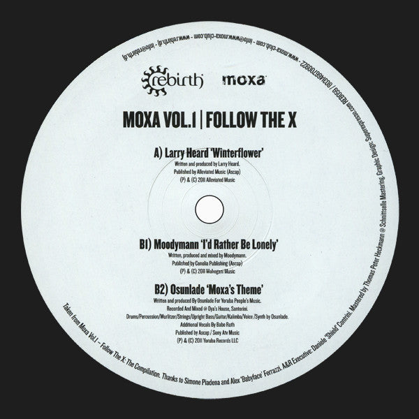 Various – Moxa Volume 1 - Follow The X - Rebirth – REB059