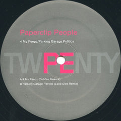 Paperclip People – 4 My Peepz / Parking Garage Politics 12" Planet E – PLE65334-1