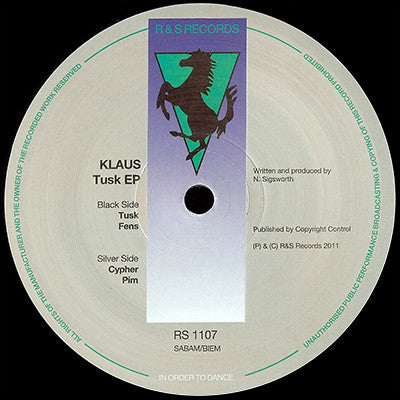 Klaus - Tusk EP R & S Records – RS 1107