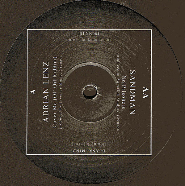 Adrian Lenz / Sandman - Cover Me / No Prisoners Blank Mind – BLNK001