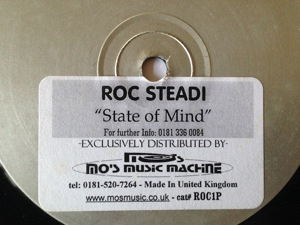The Obiz – State Of Mind 12" PROMO Roc Steadi Records – ROC01