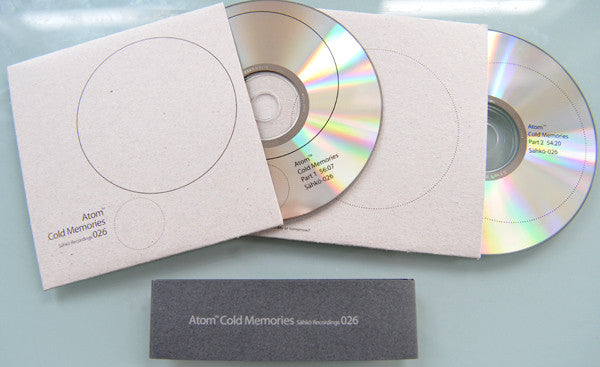 Atom - Cold Memories - Sahko Recordings – Sahko-026