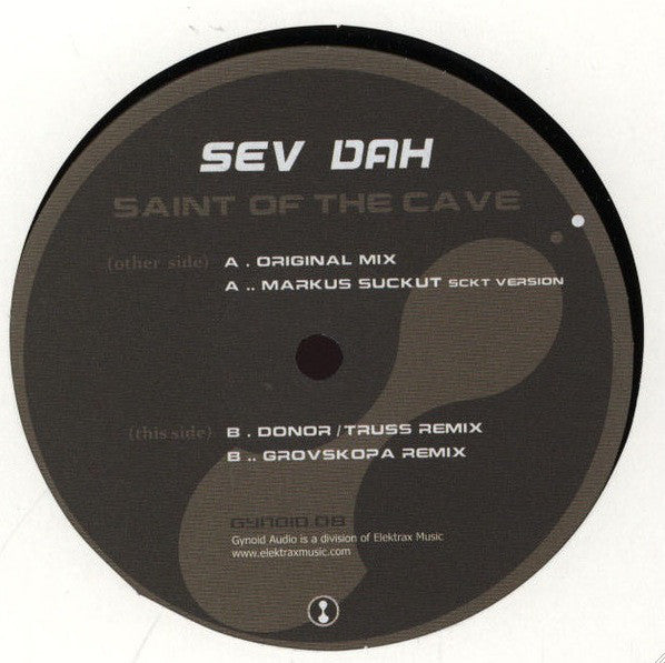 Sev Dah – Saint Of The Cave - Gynoid Audio – GYNOID.08