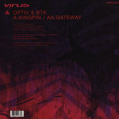 Optiv & BTK - Kingpin / Gateway 12" VRS029 Virus Recordings