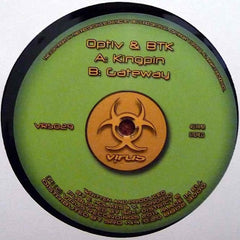 Optiv & BTK - Kingpin / Gateway 12" VRS029 Virus Recordings