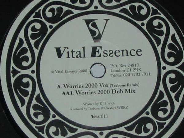 DJ Stretch – Worries 2000 Vital Essence – VEST011