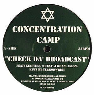 Concentration Camp – Check Da Broadcast / The Gathering Smoking Mics – 12JEWELS001