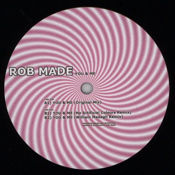 Rob Made – You & Me Sleazy Deep – SLEAZY002