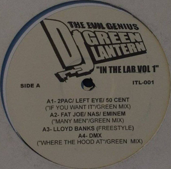 Various – DJ Green Lantern In The Lab Volume 1 - ITL-001 PROMO