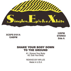 The Jacksons – Shake Your Body Down To The Ground 12" Singles, Ep's & eXhits - XCSPS 0101
