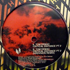 Tom Demac - Critical Distance Part 2 12" HYPE028 Hypercolour