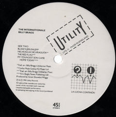 Billy Bragg - The Internationale UTIL11 Utility