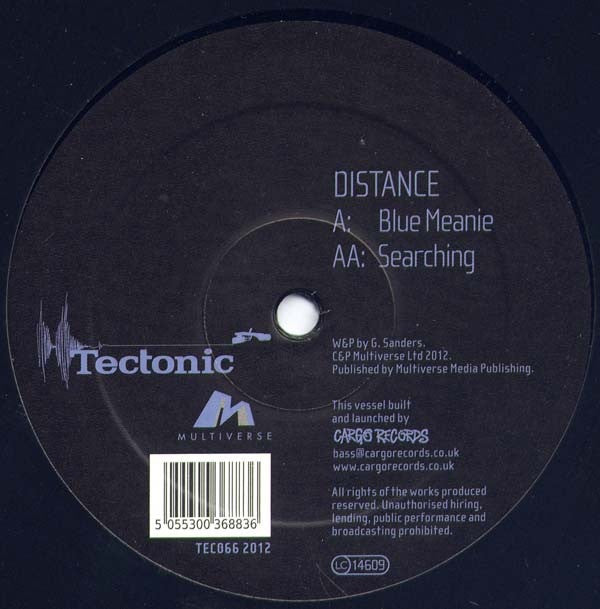 Distance – Blue Meanie / Searching Tectonic – TEC066