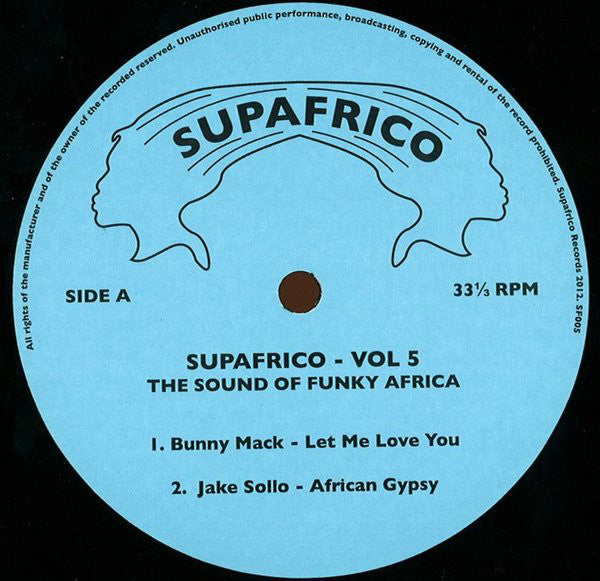 Various – Supafrico - Vol V - The Sound Of Funky Africa - Supafrico – SF005