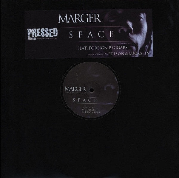Marger ft. Foreign Beggars – Space 12" Pressed Records – PRD003
